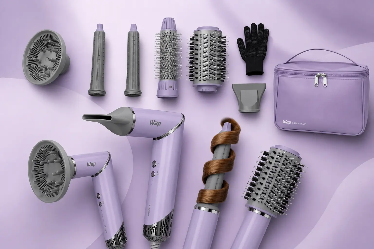 Modelador e Secador de Cabelo WAP Intense Styler WS1600