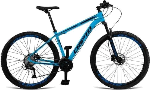 Bicicleta Aro 29 Cripto 24v Shimano Fr. Hidraulico/Trava/K7, 21