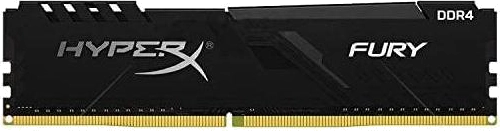 Memória Kingston HyperX FURY 8GB 3200Mhz DDR4 CL18 Black