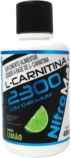 L-Carnitina 2300 Com Chromium 480Ml Sabor Limão