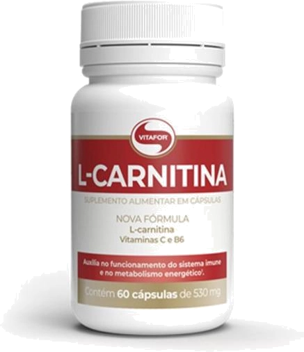 L-CARNITINA + B6 VITAFOR 60 CáPSULAS