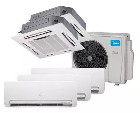 Ar Condicionado Multi Split Inverter Springer Midea 3x9.000 