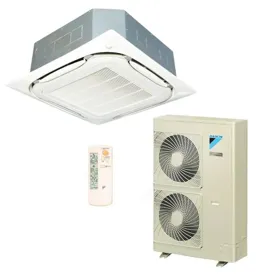 Ar-Condicionado Split Cassete Daikin SkyAir 42000 BTUs Quente/Frio Inverter FCQ42AVL / RZQ42AVL