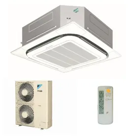 Ar-Condicionado Split Cassete Daikin SkyAir 48000 BTUs Quente/Frio Inverter FCQ48AVL / RZQ48AVL