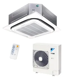 Ar-Condicionado Split Cassete Daikin SkyAir 30000 BTUs Quente/Frio Inverter FCQ30AVL / RZQ30AVL