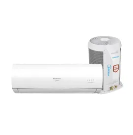 Ar-Condicionado Split Hi Wall Springer Midea AirVolution Inverter 9000 BTUs Quente/Frio 42MAQT09S5 / 38TQA09S5