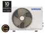 Ar-Condicionado Split Hi Wall Samsung Wind Free Black Edition 24000 BTUs Frio Inverter Wi-Fi AR24CVFCABT