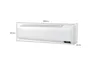 Ar-Condicionado Split Hi Wall Samsung Wind Free Connect 22000 BTUs Quente/Frio Inverter AR24BSEAAWKNAZ / AR24BSEAAWKXAZ