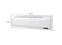 Ar-Condicionado Split Hi Wall Samsung Wind Free Connect 22000 BTUs Frio Inverter AR24BVFAAWKNAZ / AR24BVFAAWKXAZ