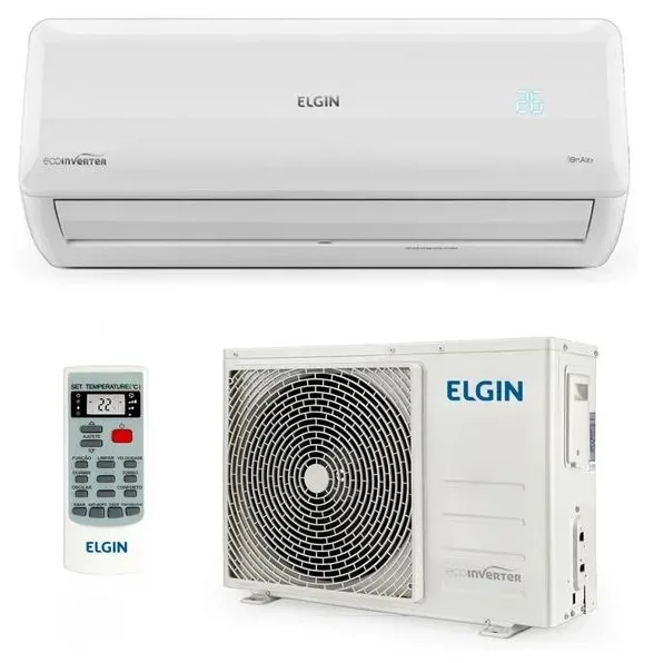 Ar-Condicionado Split Hi Wall Elgin 30000 BTUs Frio Inverter HVFI30B2IB / HVFE30B2NB