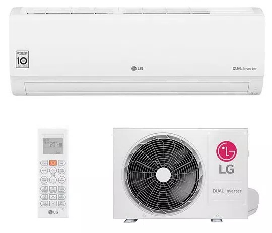 Ar-Condicionado Split Hi Wall LG Dual Inverter Voice 9000 BTUs Frio S4-Q09WA51