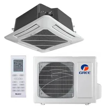 Ar-Condicionado Split Cassete Gree 24000 BTUs Quente/Frio Inverter GKH24D3FI / GUHD24ND3FO