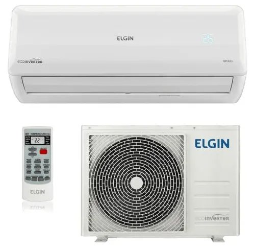 Ar-Condicionado Split Hi Wall Elgin Eco 24000 BTUs Frio Inverter HVFI24B2IB / HVFE24B2NB