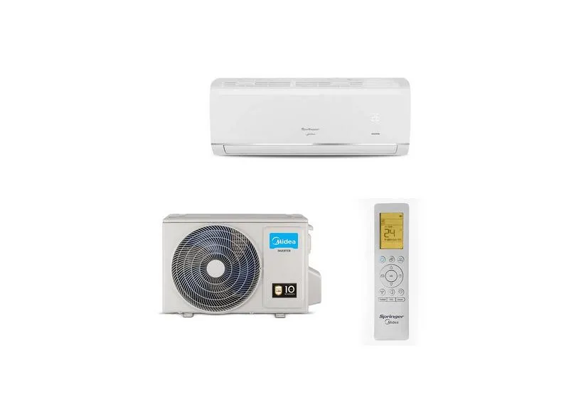 Ar-Condicionado Split Hi Wall Springer Midea Connect 12000 BTUs Inverter Controle Remoto Frio ‎42AFVCH12S8 / 38AFVCH12S8