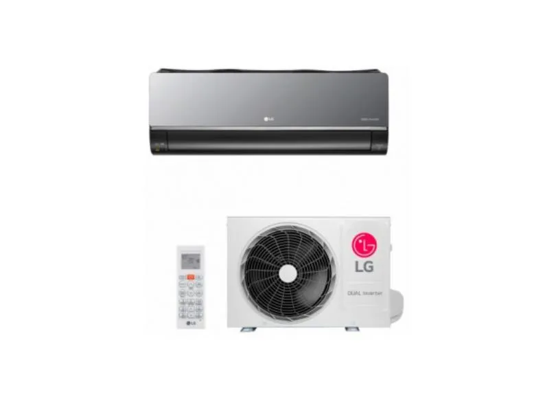 Ar-Condicionado Split Hi Wall LG Dual Inverter Artcool 9000 BTUs Quente/Frio S4-W09JARXA