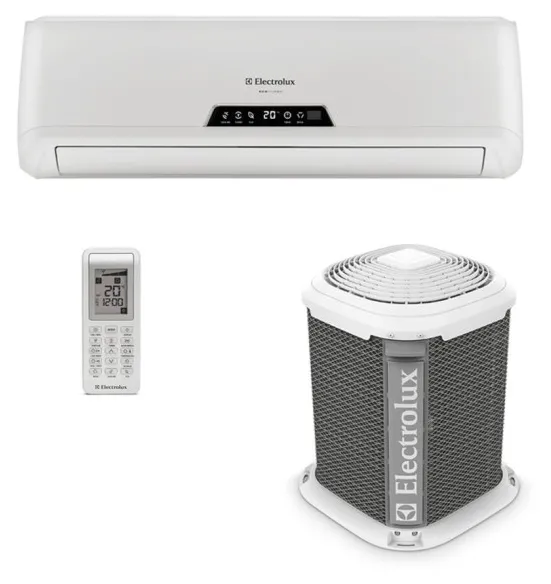 Ar-Condicionado Split Hi Wall Electrolux Ecoturbo 9000 BTUs Quente/Frio VE09R / VI09R