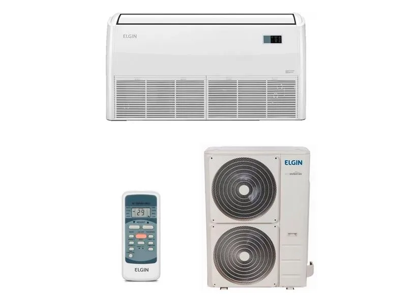 Ar-Condicionado Split Piso / Teto Elgin Eco 48000 BTUs Frio Inverter 45PVFI48B2DB 45OXFE48B2CB