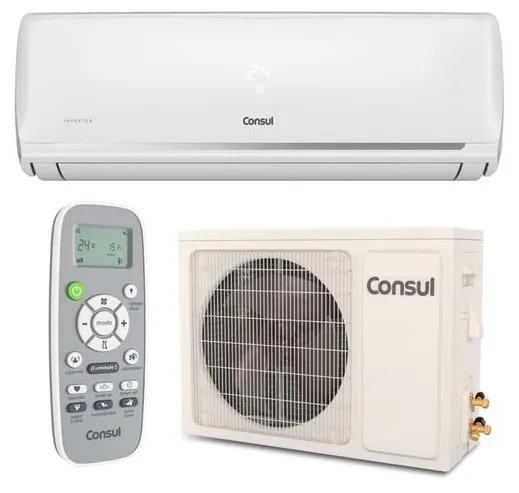 Ar-Condicionado Split Hi Wall Consul 18000 BTUs Quente/Frio Inverter CBJ18EB / CBM18EB