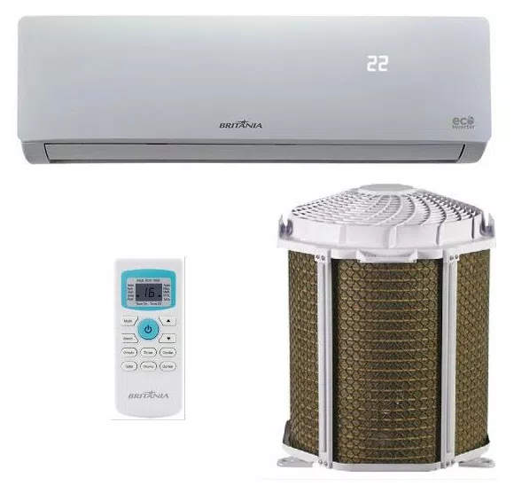 Ar-Condicionado Split Hi Wall Britânia 9000 BTUs Frio BAC9000TFM12