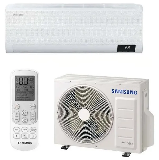 Ar-Condicionado Split Hi Wall Samsung Ultra 12000 BTUs Frio Inverter AR12TVHZDWKNAZ / AR12AVHZDWKNAZ