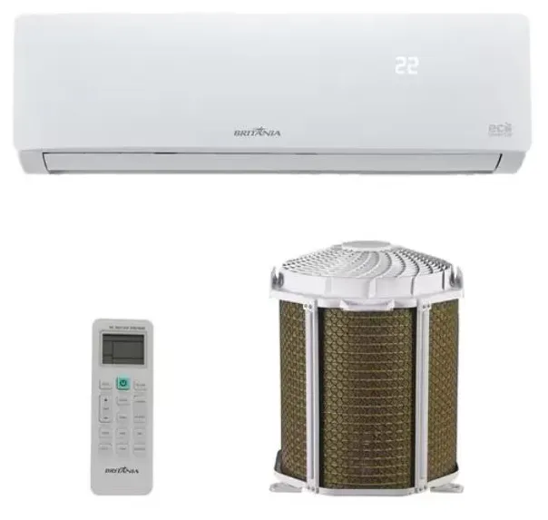 Ar-Condicionado Split Hi Wall Britânia 12000 BTUs Quente/Frio Inverter BAC12000ITQFM9W