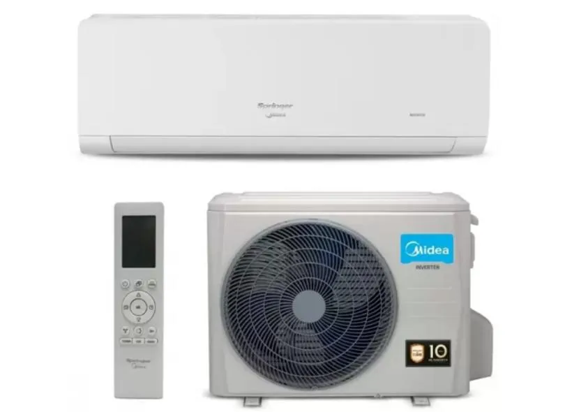 Ar-Condicionado Split Hi Wall Springer Midea Xtreme Save Connect 24000 BTUs Quente/Frio Inverter 42AGVQC24M5 / 38AGVQC24M5