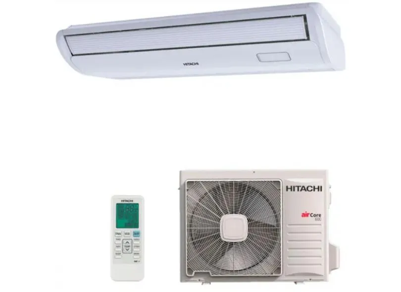 Ar-Condicionado Split Piso / Teto Hitachi Air Core 600 36000 BTUs Quente/Frio Inverter RPC36B3IV RAA36B3IV SPC36B3IV