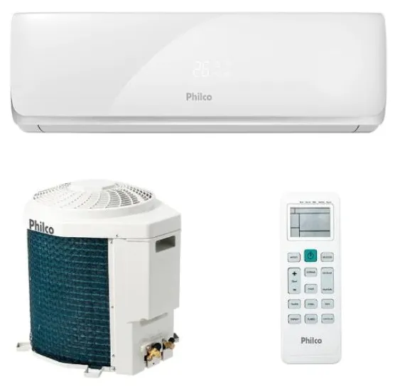 Ar-Condicionado Split Hi Wall Philco 9000 BTUs Quente/Frio PAC9000TQFM9