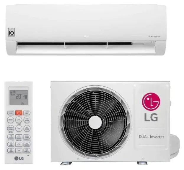 Ar-Condicionado Split Hi Wall LG Dual Inverter Voice 24000 BTUs Quente/Frio S4-W24KE311