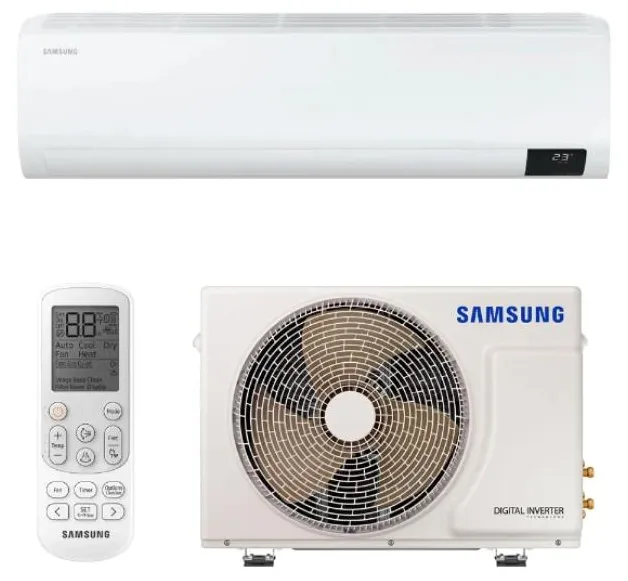 Ar-Condicionado Split Hi Wall Samsung Ultra 9000 BTUs Frio Inverter AR09TVHZDWKNAZ