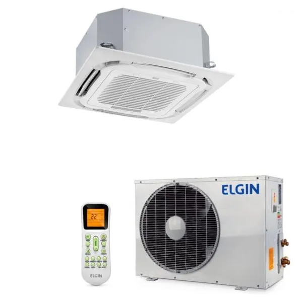 Ar-Condicionado Split Cassete Elgin Plus 24000 BTUs Frio 45KPFI24B2NA / 45OUFE24B2CB