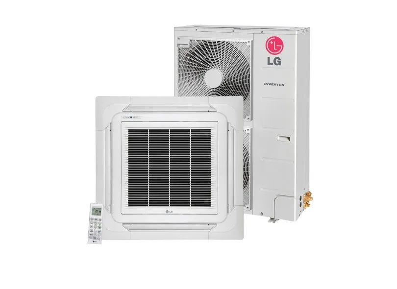 Ar-Condicionado Split Cassete LG 47000 BTUs Quente/Frio Inverter AT-W48GMLP0