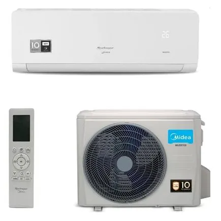 Ar-Condicionado Split Hi Wall Springer Midea Xtreme Save Connect 18000 BTUs Frio Inverter 42AGVCC18M5 / 38AGVCC18M5