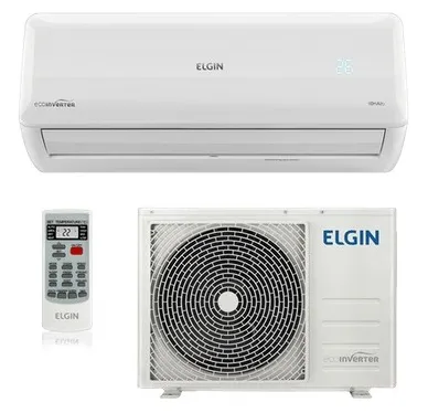 Ar-Condicionado Split Hi Wall Elgin Eco 12000 BTUs Frio Inverter 45HVFE12B2IA / 45HVFI12B2IA