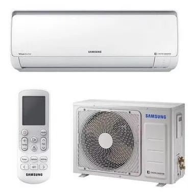 Ar-Condicionado Split Hi Wall Samsung 9000 BTUs Quente/Frio Inverter AR09MSSPBGMNAZ