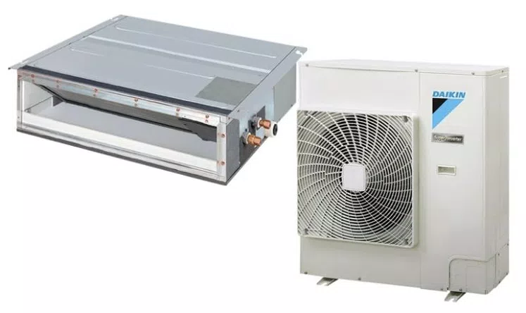 Ar-Condicionado Split Duto Daikin SkyAir 31000 BTUs Quente/Frio Inverter SBQ30AVL