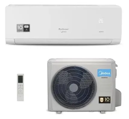 Ar-Condicionado Split Hi Wall Springer Midea Xtreme Save 18000 BTUs Frio Inverter 38AGCA18M5 / 42AGVCB18M5