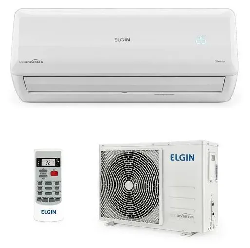 Ar-Condicionado Split Hi Wall Elgin 18000 BTUs Frio Inverter 45HVFI18B2IB / 45HVFE18B2NB