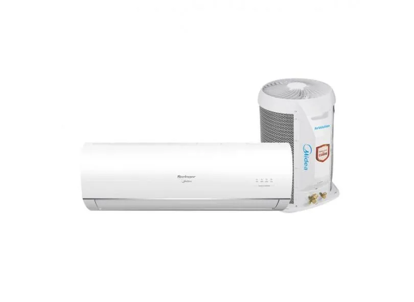 Ar-Condicionado Split Hi Wall Springer Midea AirVolution Inverter 12000 BTUs Quente/Frio 42MAQT12S5 / 38TQA12S5