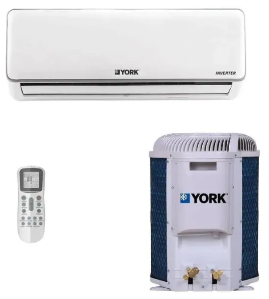 Ar-Condicionado Split Hi Wall York 12000 BTUs Frio Inverter YHCE12C3I1