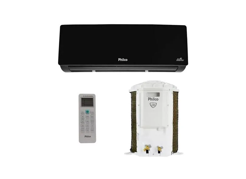 Ar-Condicionado Split Hi Wall Philco 9000 BTUs Inverter Controle Remoto Frio PAC9000ITFM12W