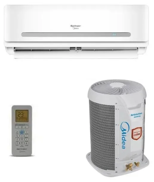 Ar-Condicionado Split Hi Wall Springer Midea Airvolution 30000 BTUs Quente/Frio 42TFQA30S5 / 38TFQA30S5