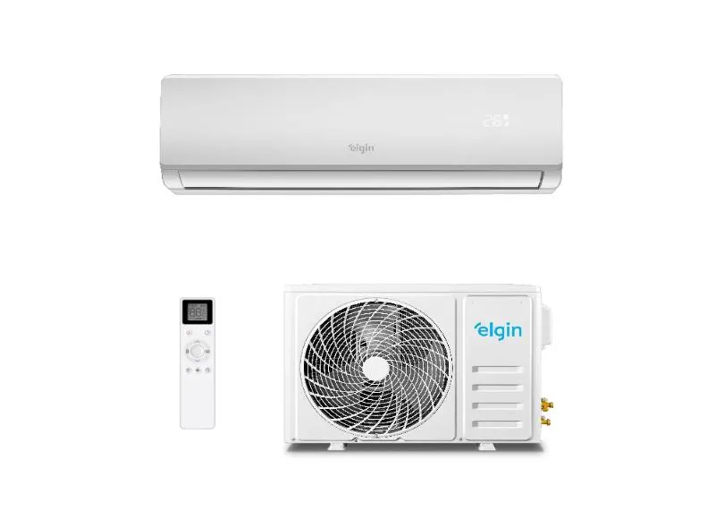 Ar-Condicionado Split Hi Wall Elgin Eco Class Plus 12000 BTUs Quente/Frio HAQI12B2FB / HAQE12B2NB