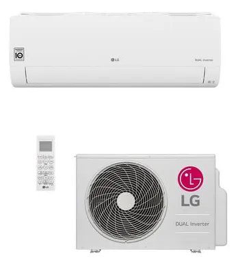 Ar-Condicionado Split Hi Wall LG Dual Inverter Voice 18000 BTUs Frio S4-Q18KL31A