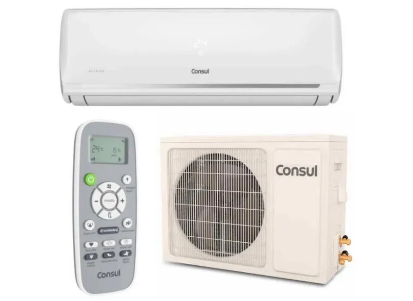 Ar-Condicionado Split Hi Wall Consul 12000 BTUs Quente/Frio Inverter CBJ12EBBCJ