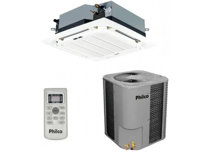 Ar-Condicionado Split Cassete Philco 36000 BTUs Quente/Frio PAC36000CQFM5