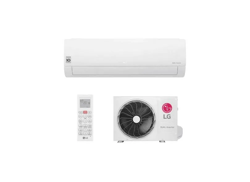 Ar-Condicionado Split Hi Wall LG Dual Inverter 18000 BTUs Frio S4-Q18KL3WB