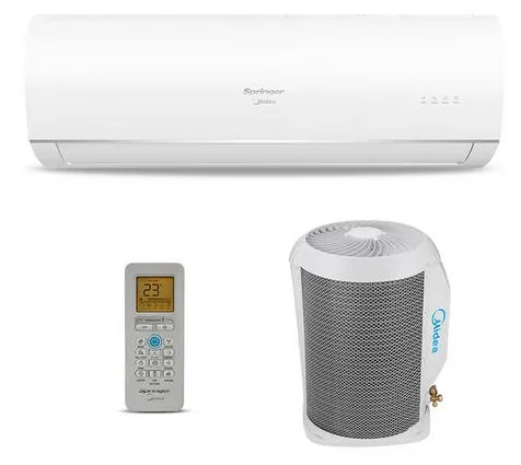 Ar-Condicionado Split Hi Wall Springer Midea Airvolution 12000 BTUs Quente/Frio 42TFQA12S5 / 38TFQA12S5