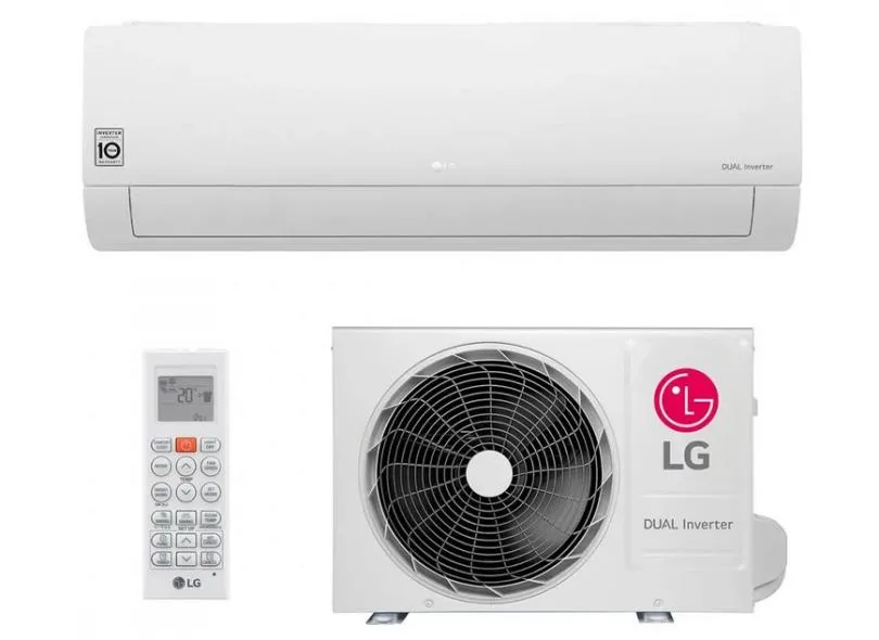 Ar-Condicionado Split Hi Wall LG Dual Inverter Compact 11000 BTUs Frio S4NQ12JA3A5 / S4UQ12JA3A5