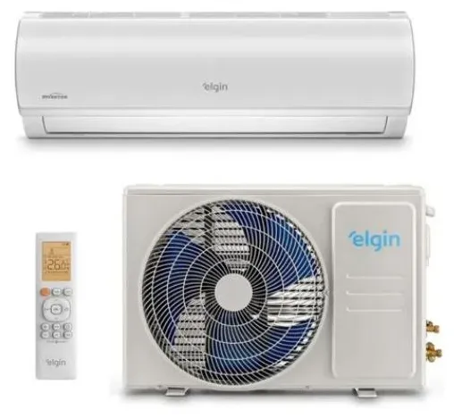 Ar-Condicionado Split Hi Wall Elgin Care 12000 BTUs Frio Inverter HBFI12B1FA / HBFE12B1NA